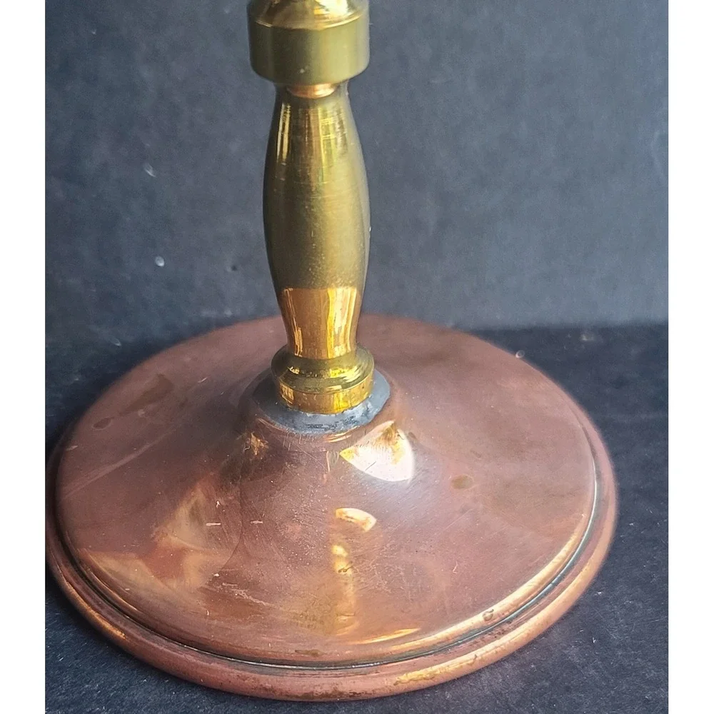 Vintage Orfe Mex Mexican Copper Brass Wine Water Pitcher & 6 Goblets RARE Unique